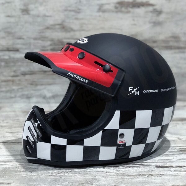 CASCO BELL MOTO 3 FASTHOUSE CHECKERS
