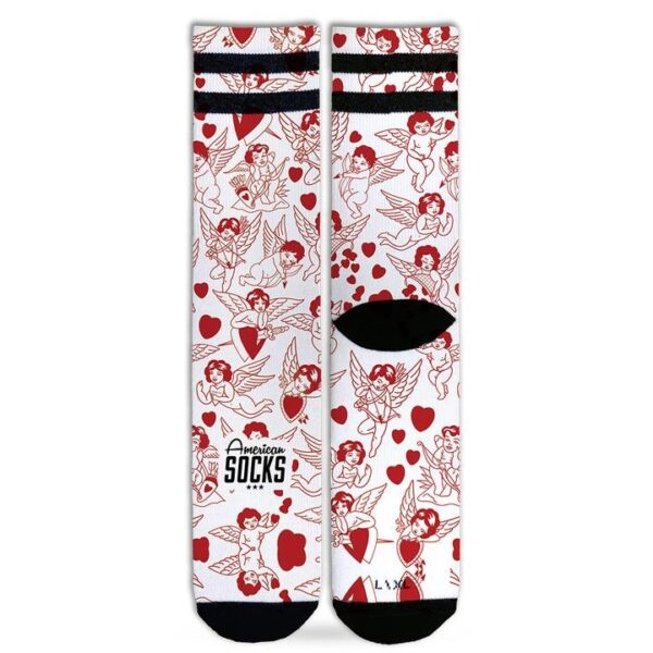 CALCETINES VALENTINE - MID HIGH BY AMERICAN SOCKS