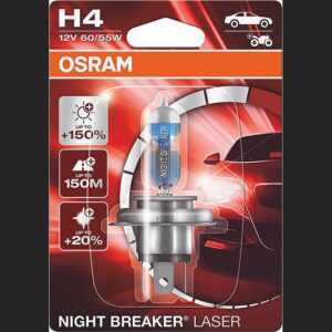 LAMPARA OSRAM H4 NIGHT BREAKER LASER